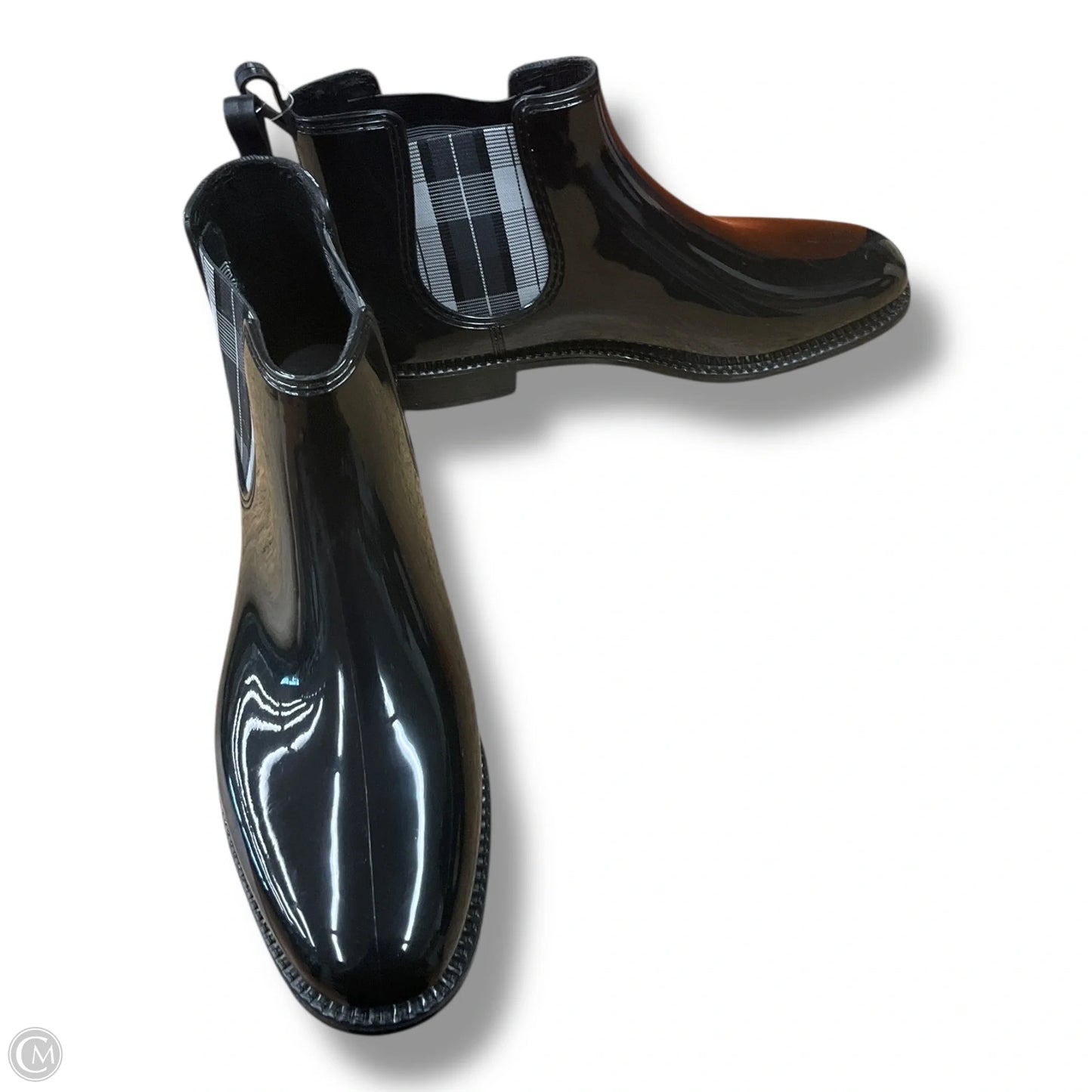 Boots Rain By Clothes Mentor In Black, Size: 10