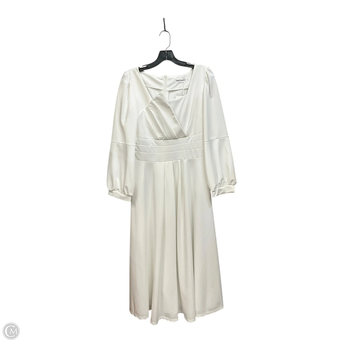 Dress Casual Maxi By Clothes Mentor In White, Size: Xl