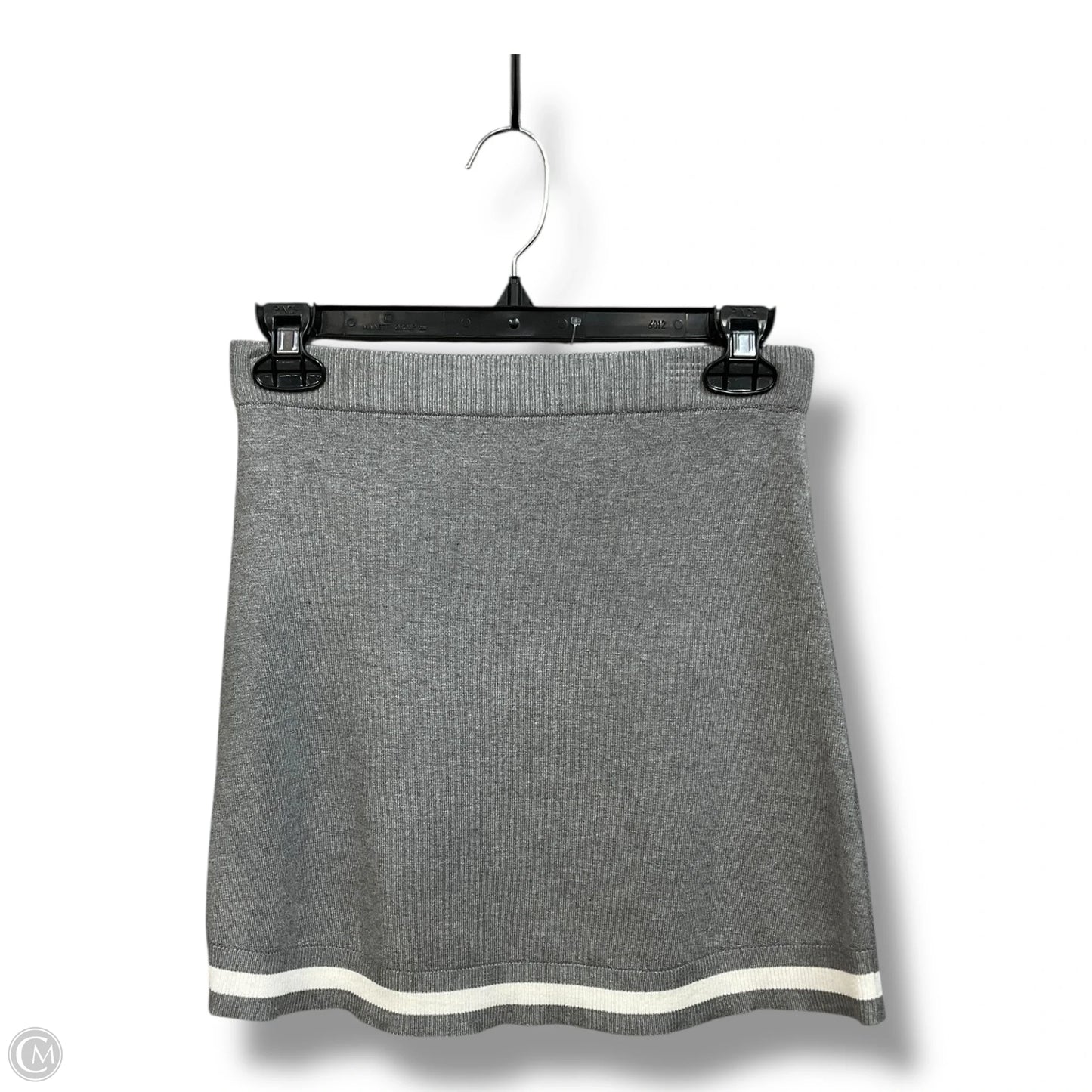 Skirt Mini & Short By Sincerely Jules In Grey & White, Size: S