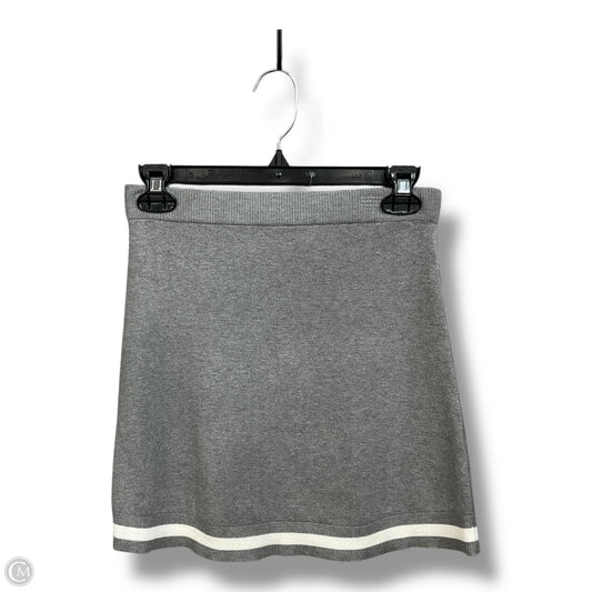 Skirt Mini & Short By Sincerely Jules In Grey & White, Size: S