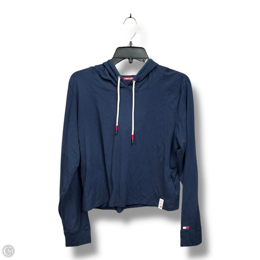 Top Long Sleeve By Tommy Hilfiger In Blue, Size: L