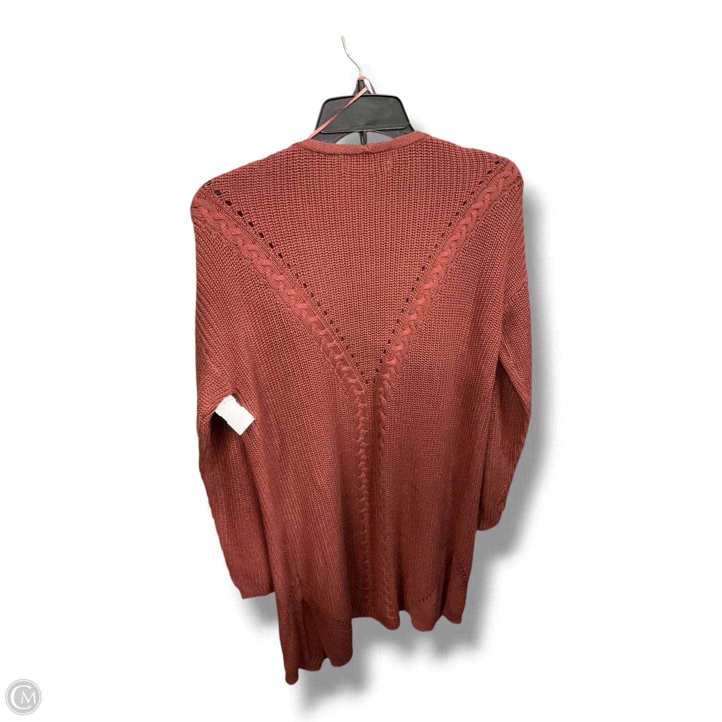 Cardigan By Pink Rose In Mauve, Size: L