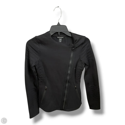 Athletic Jacket By Athleta In Black, Size: Xxs