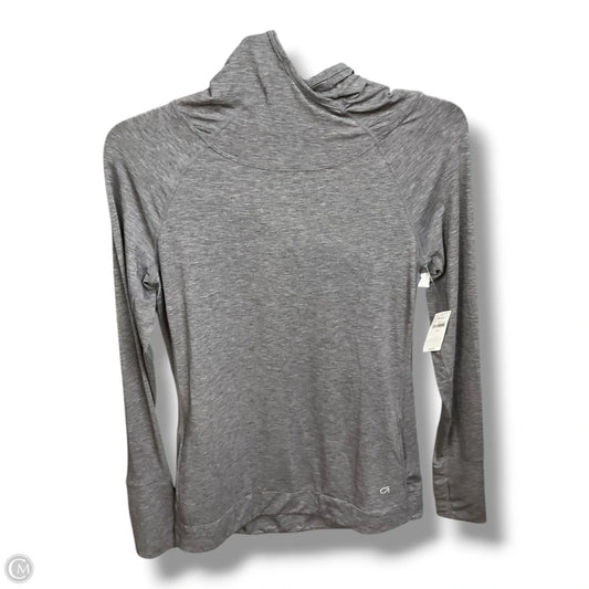Athletic Top Long Sleeve Hoodie By Gapfit In Grey, Size: Xs