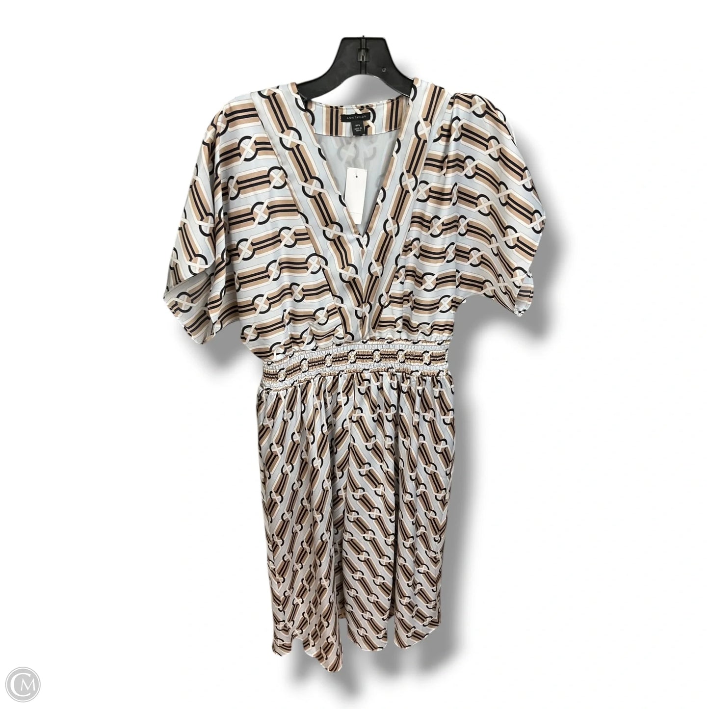 Dress Casual Maxi By Ann Taylor In Multi-colored, Size: Xxs