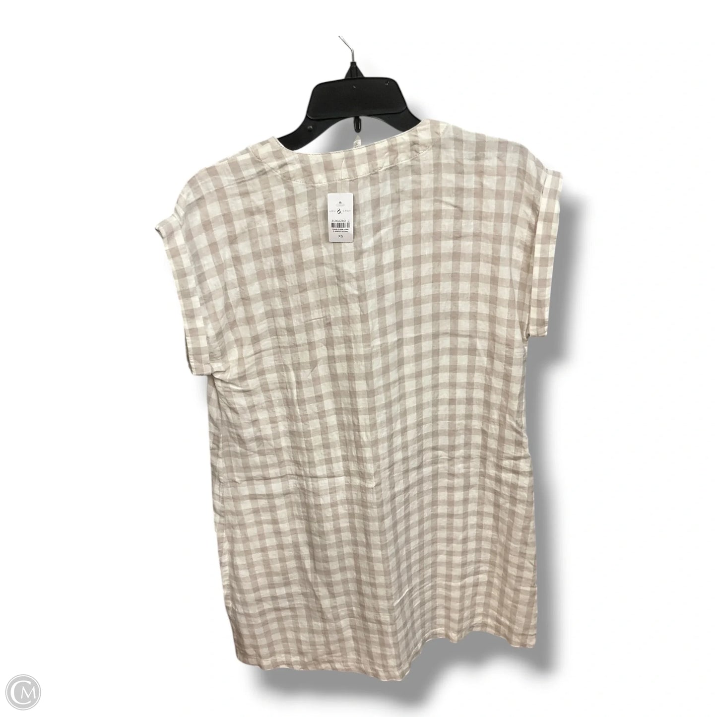 Dress Casual Short By Lou And Grey In Checkered Pattern, Size: Xs