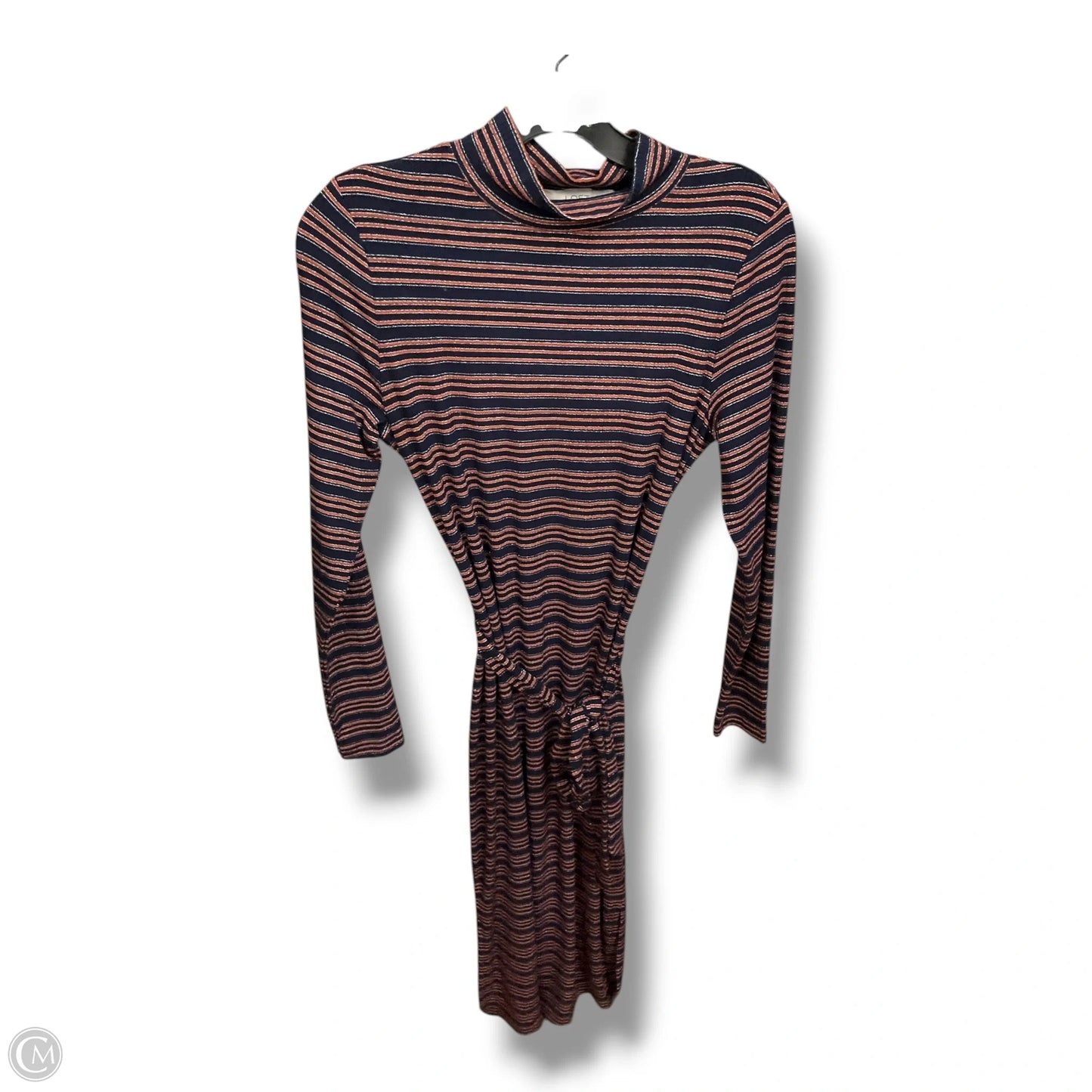 Dress Casual Maxi By Loft In Striped Pattern, Size: Xs