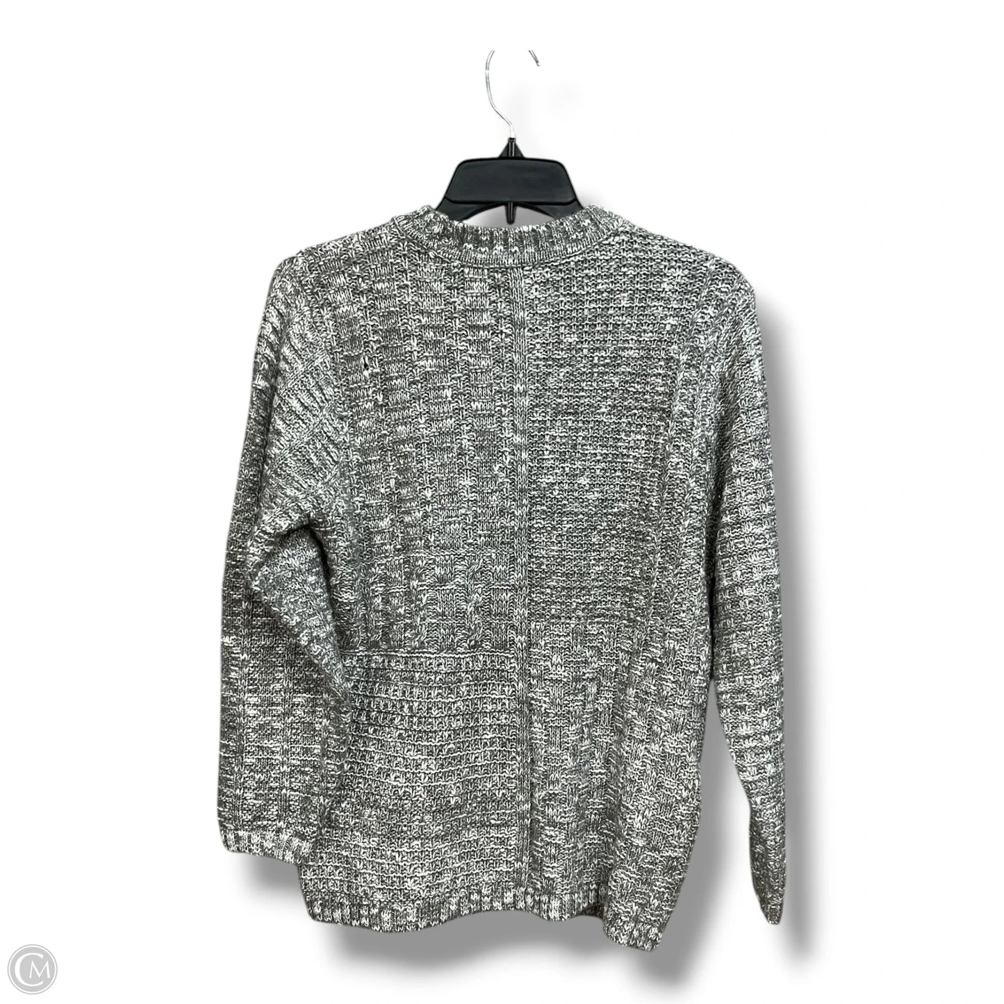 Sweater By Lou And Grey In Grey & White, Size: Xs