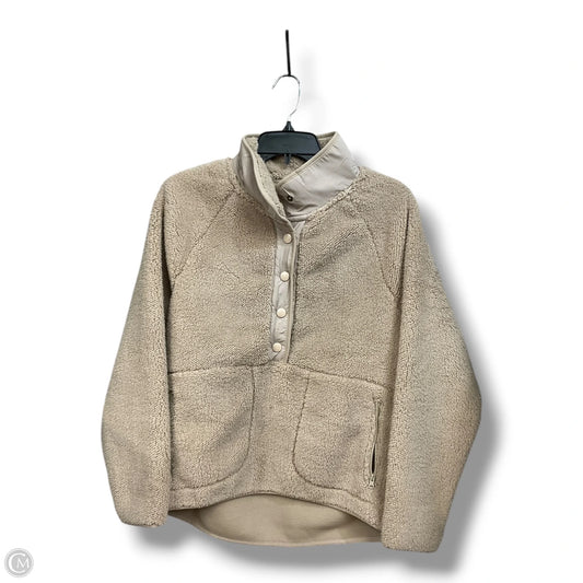 Jacket Shirt By Lou And Grey In Beige, Size: Xs