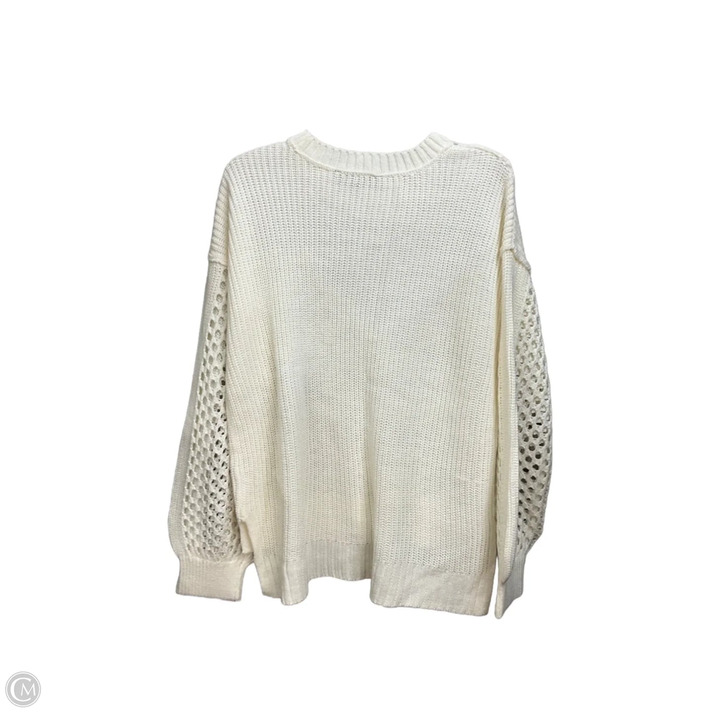Sweater By Rachel Roy In Cream, Size: L