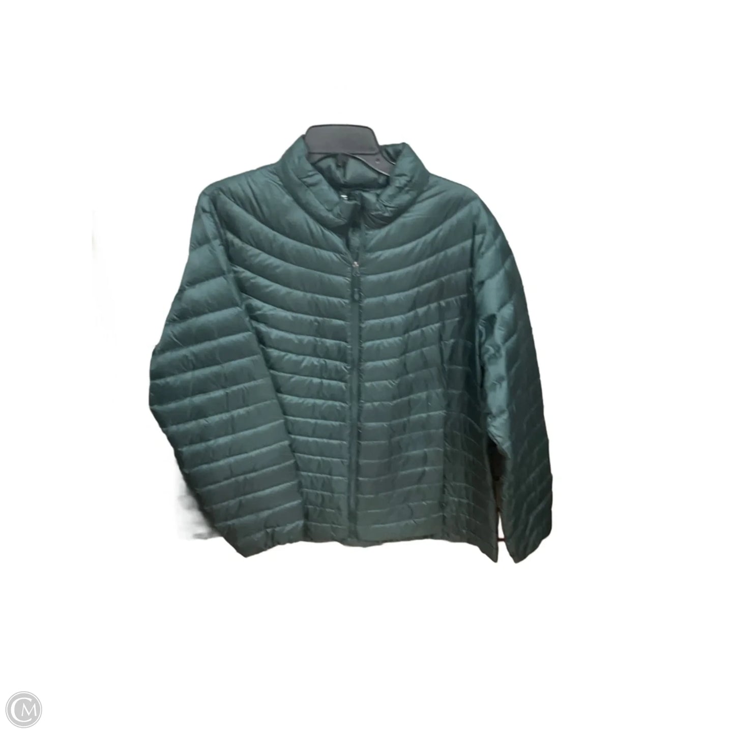 Coat Puffer & Quilted By 32 Degrees In Green, Size: Xxl