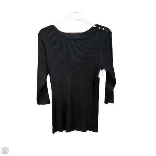 Top Long Sleeve By Lane Bryant In Black, Size: 2x
