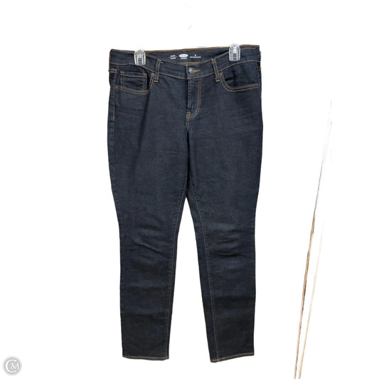 Jeans Skinny By Old Navy In Blue Denim, Size: 8