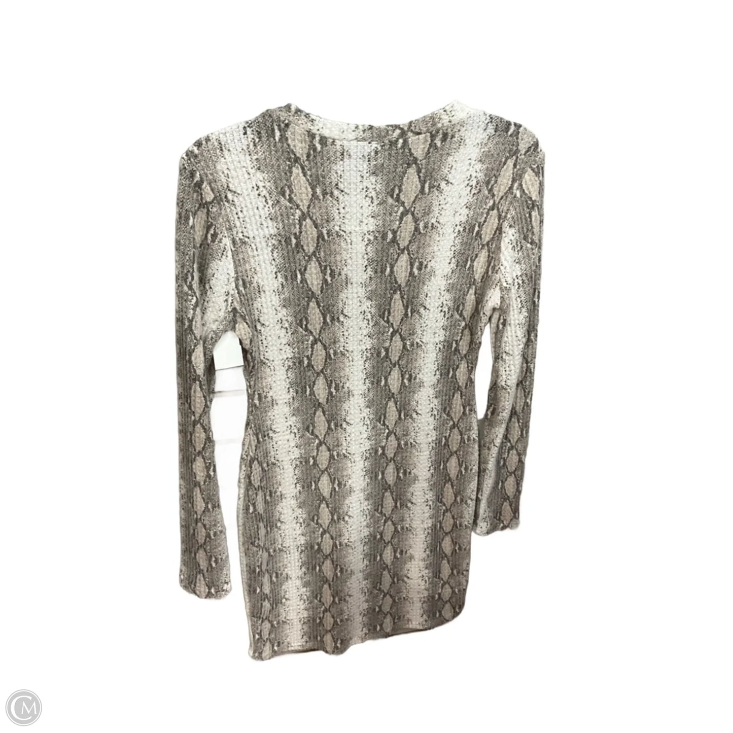 Dress Casual Short By Windsor In Snakeskin Print, Size: L