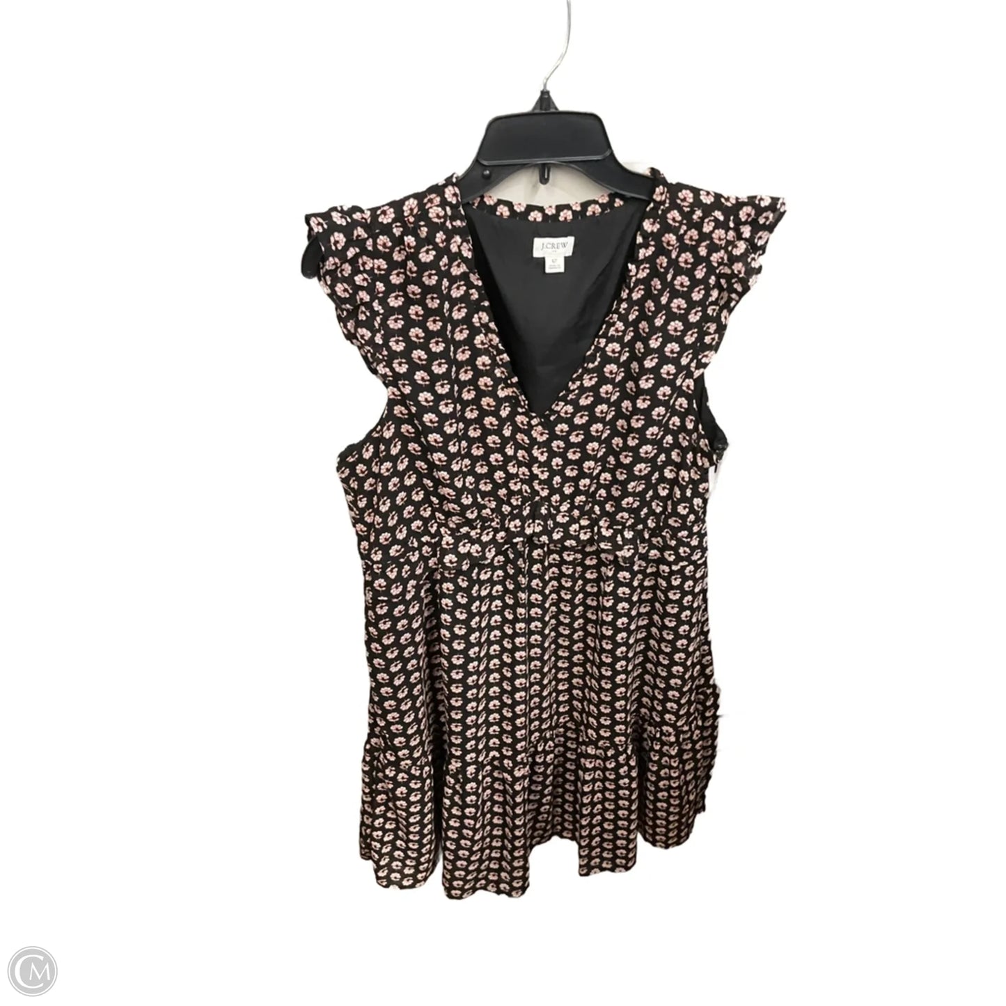 Dress Casual Midi By J. Crew In Floral Print, Size: L