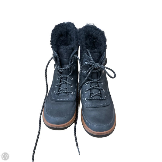 Boots Snow By Eddie Bauer In Brown & Tan, Size: 8