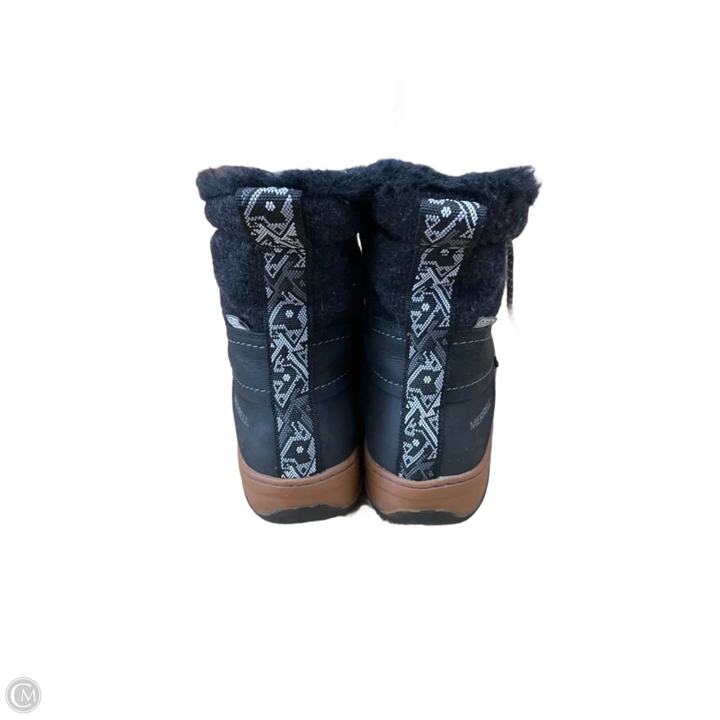 Boots Snow By Eddie Bauer In Brown & Tan, Size: 8