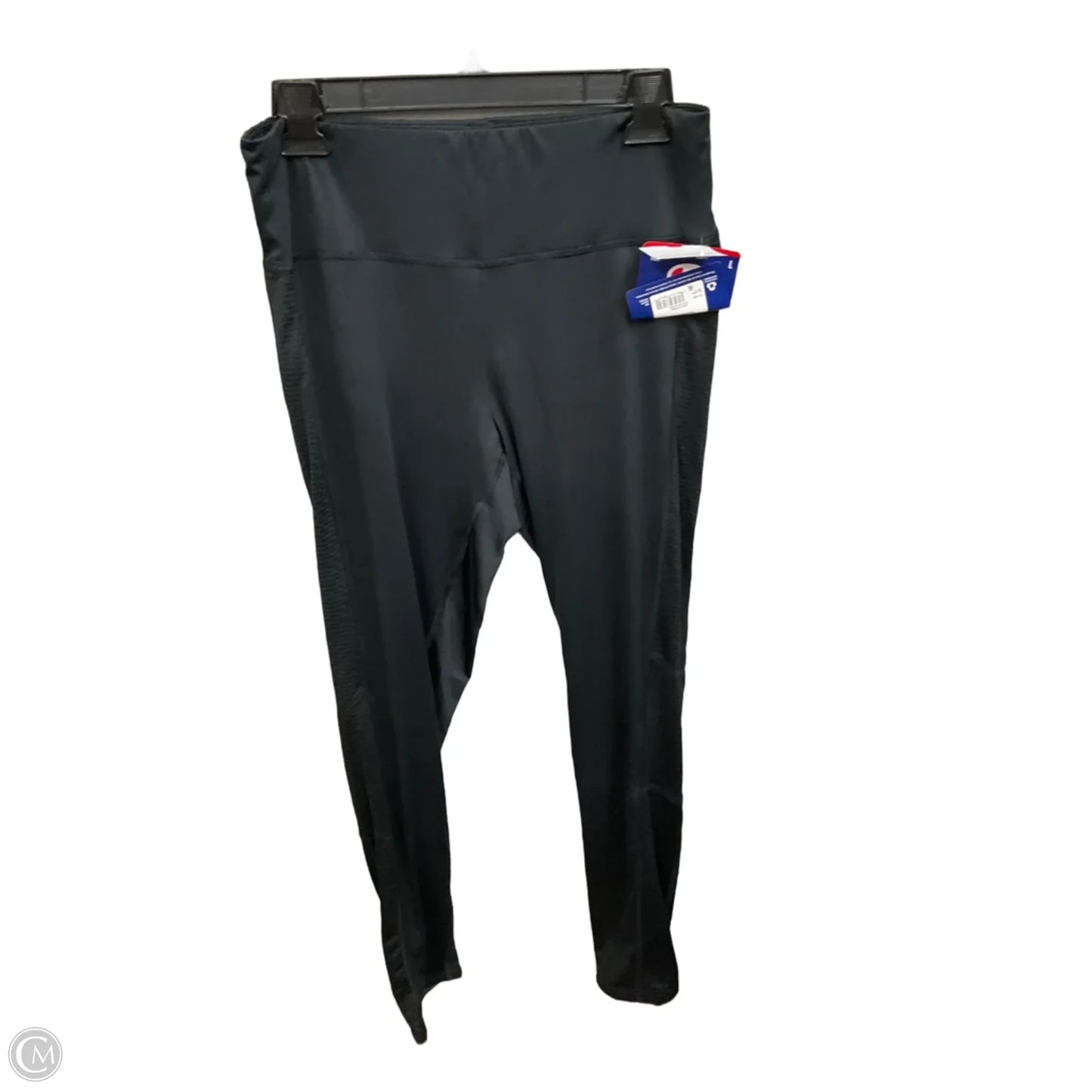 Athletic Leggings By Champion In Black, Size: L