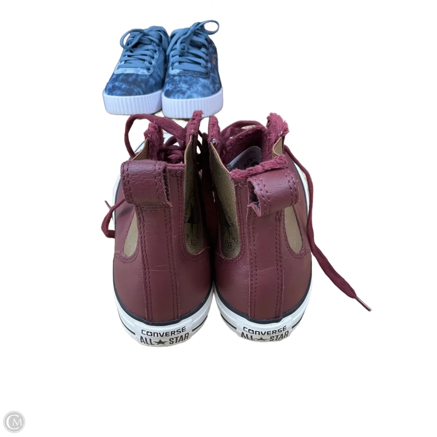 Shoes Athletic By Converse In Maroon, Size: 7