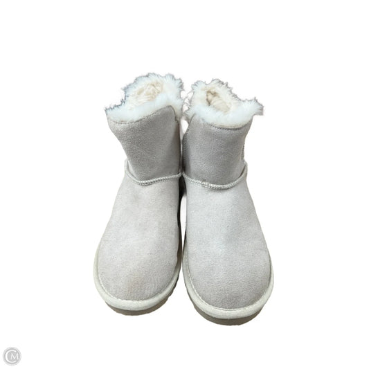 Boots Ankle Heels By Clothes Mentor In Beige, Size: 9