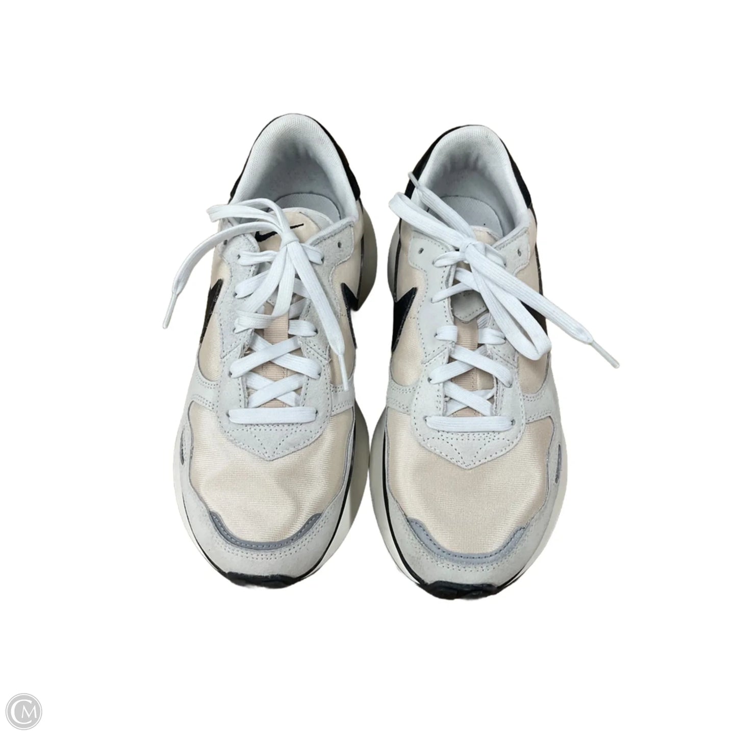 Shoes Athletic By Nike In Tan & White, Size: 9.5