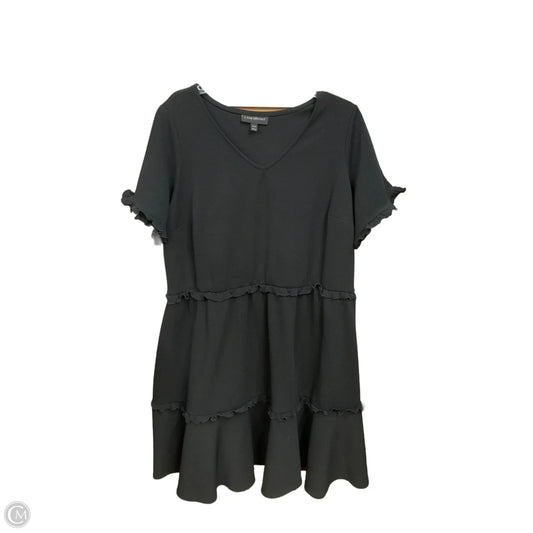 Dress Casual Midi By Lane Bryant In Black, Size: 2x