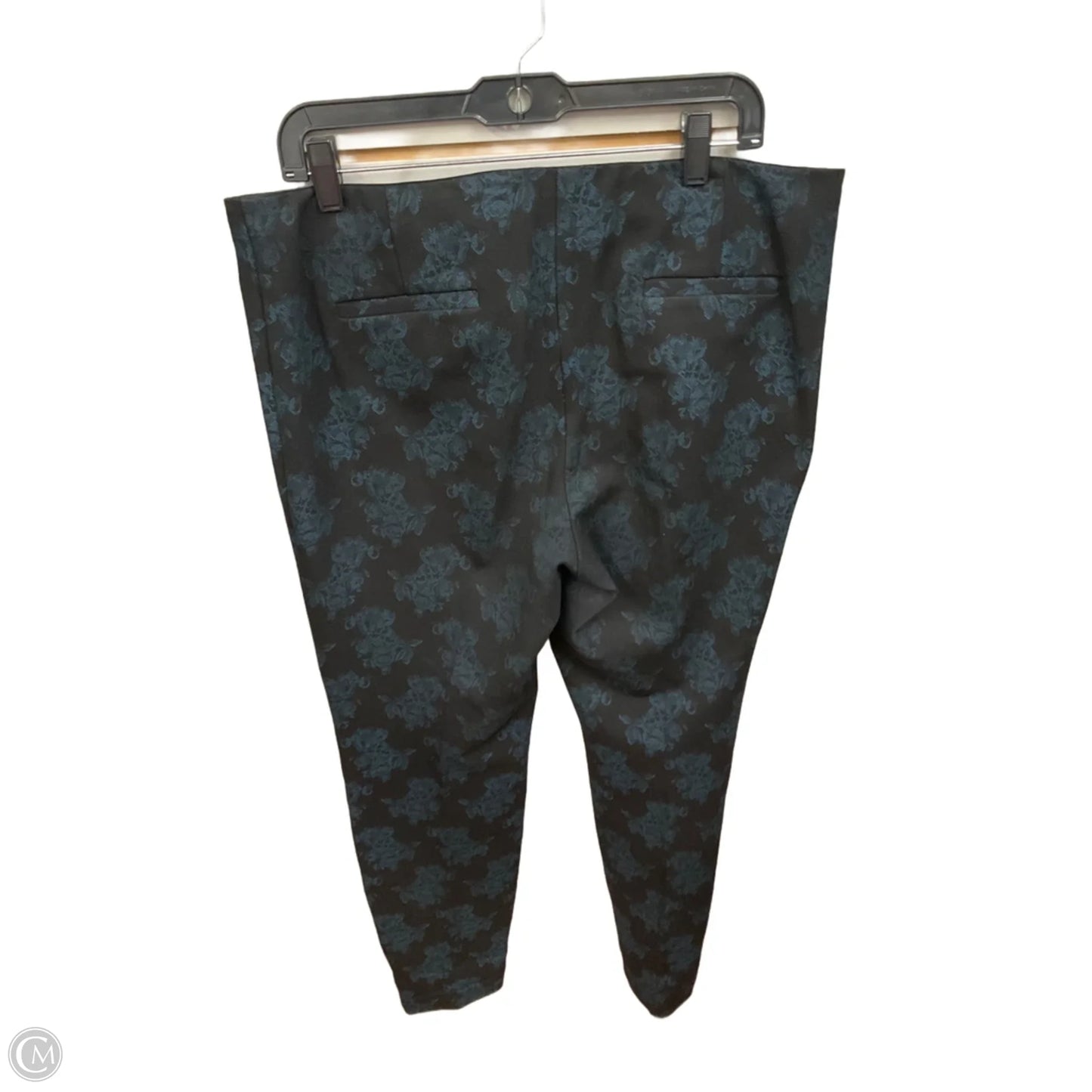 Pants Dress By Alfani In Black & Blue, Size: 14