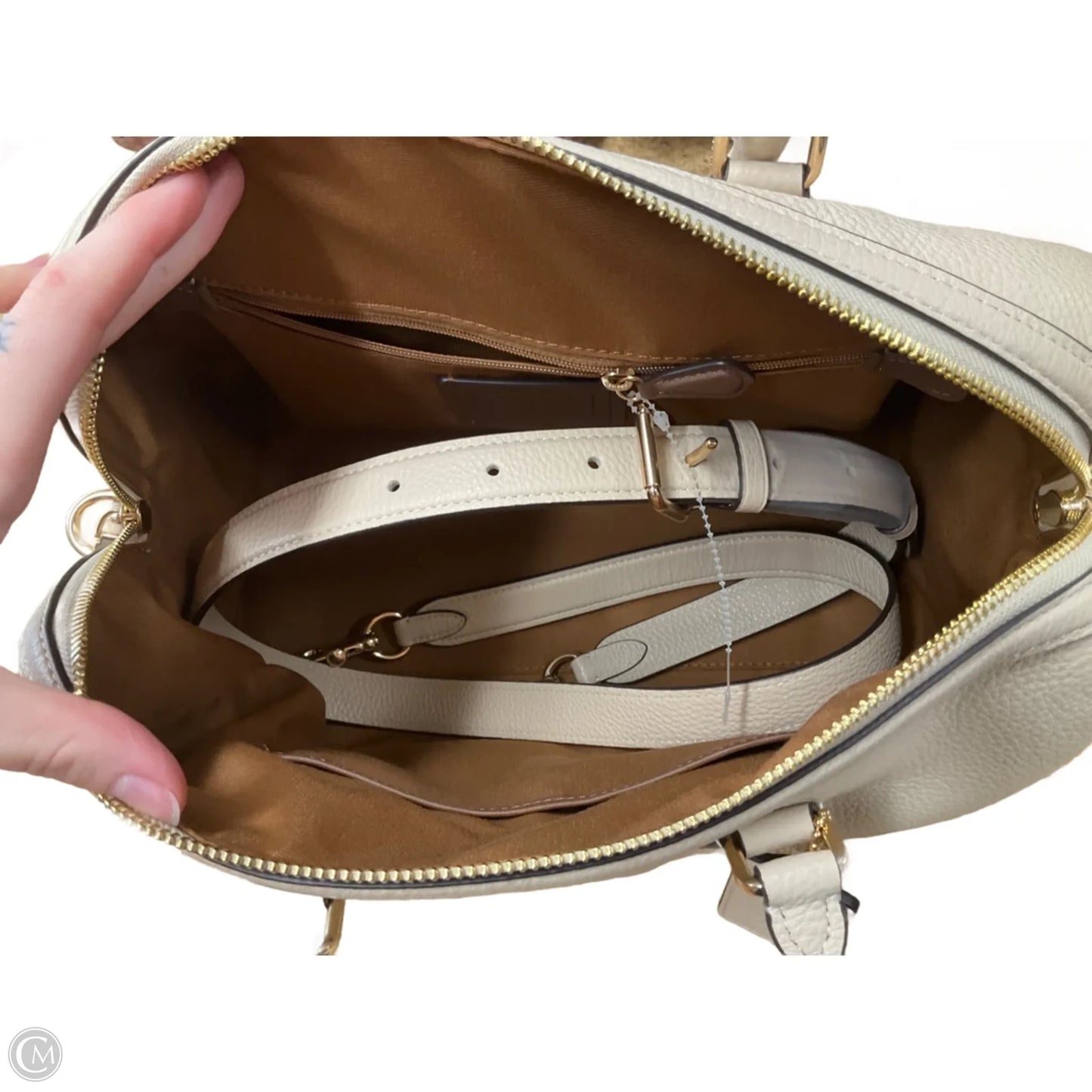 Crossbody Designer By Coach, Size: Large