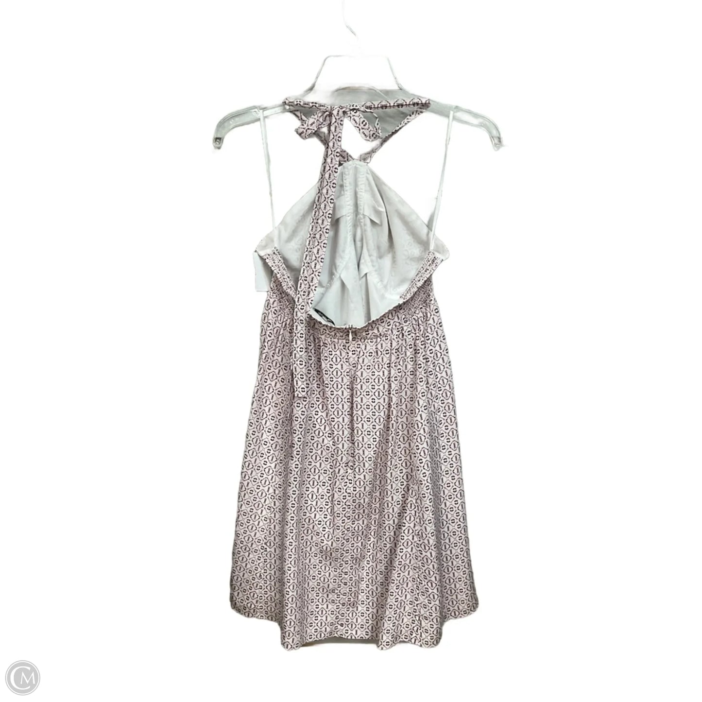 Dress Casual Short By Madewell In Purple & White, Size: S