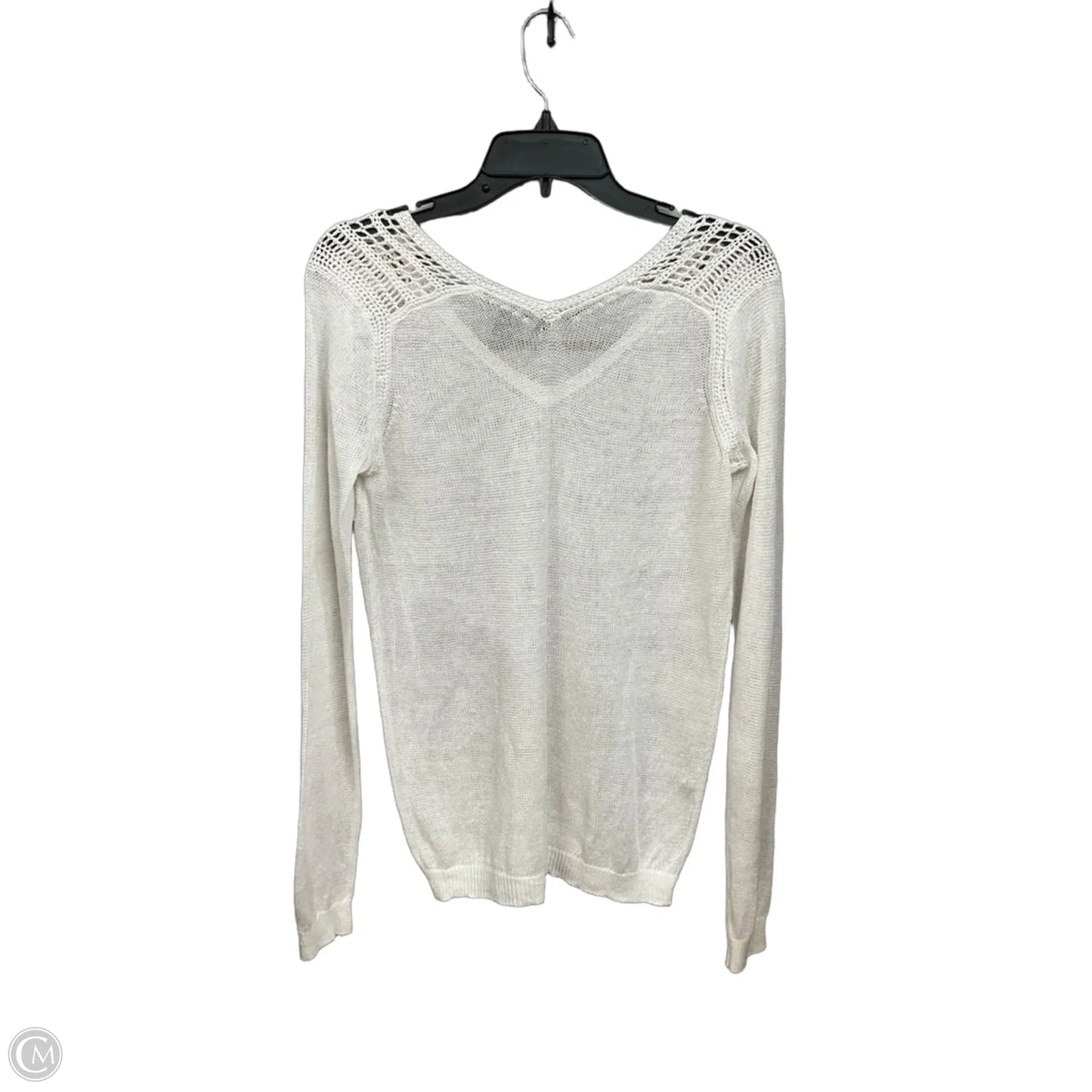 Top Long Sleeve By Tommy Bahama In White, Size: M