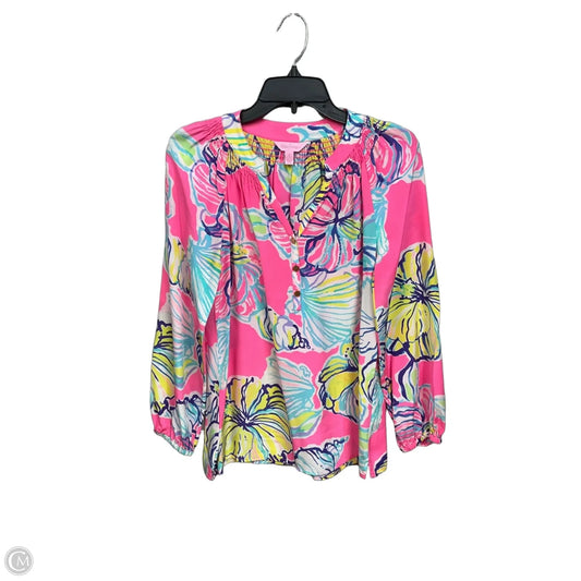 Blouse Designer By Lilly Pulitzer In Multi-colored, Size: S