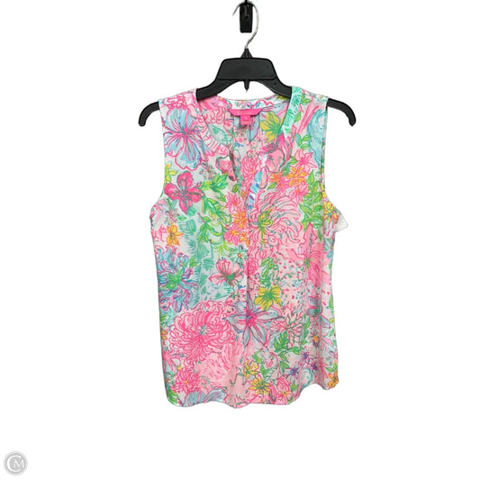 Top Sleeveless By Lilly Pulitzer In Multi-colored, Size: S