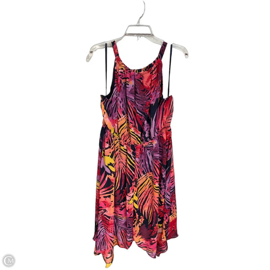 Dress Casual Maxi By Lane Bryant In Tropical Print, Size: 1x