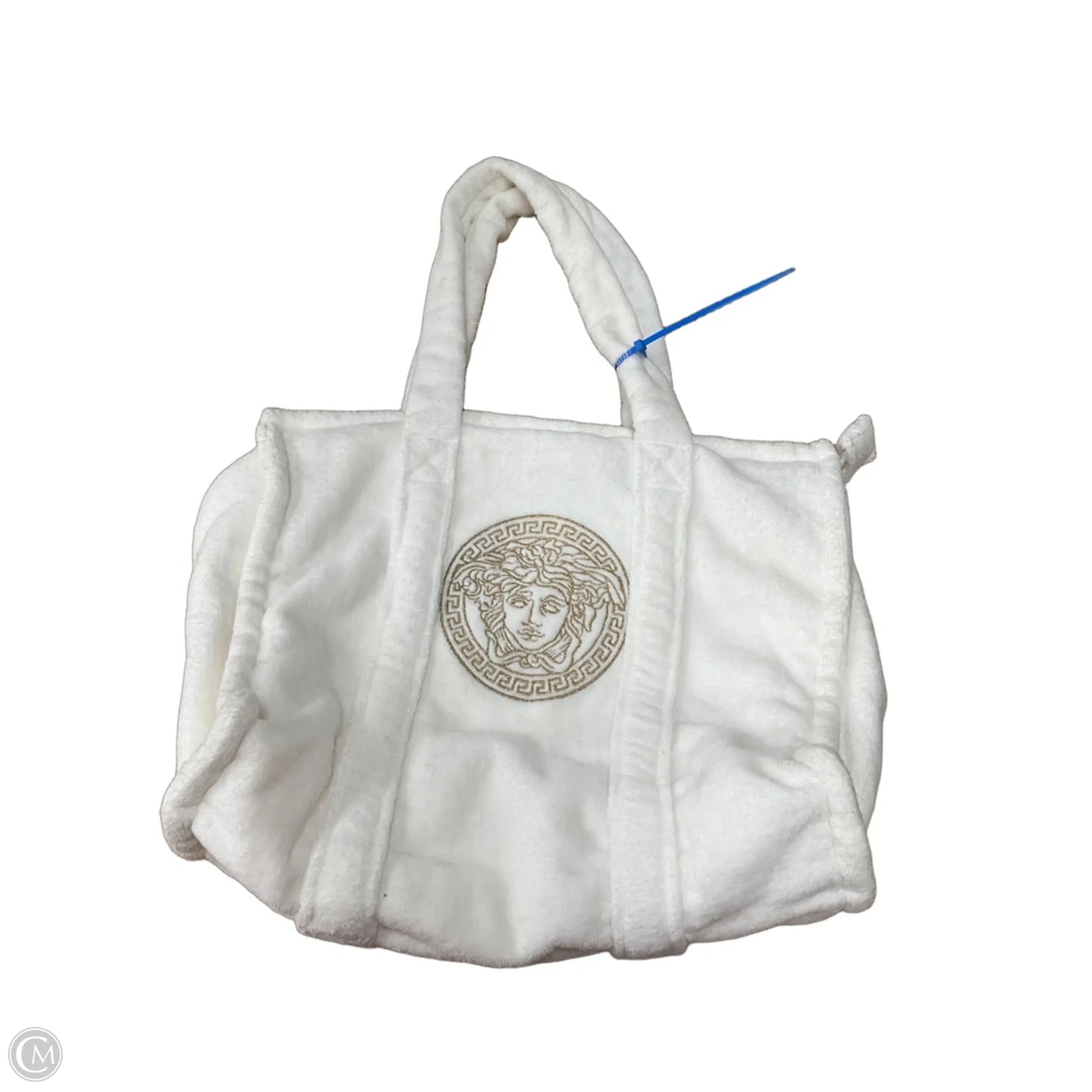 Tote Luxury Designer By Versace, Size: Medium