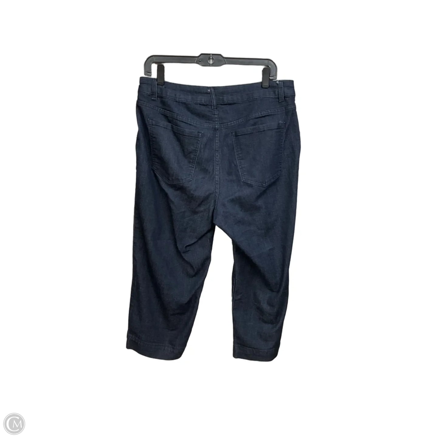 Capris By Rachel Zoe In Blue Denim, Size: 12