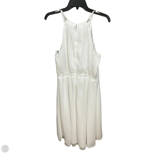 Dress Casual Maxi By White House Black Market In White, Size: L