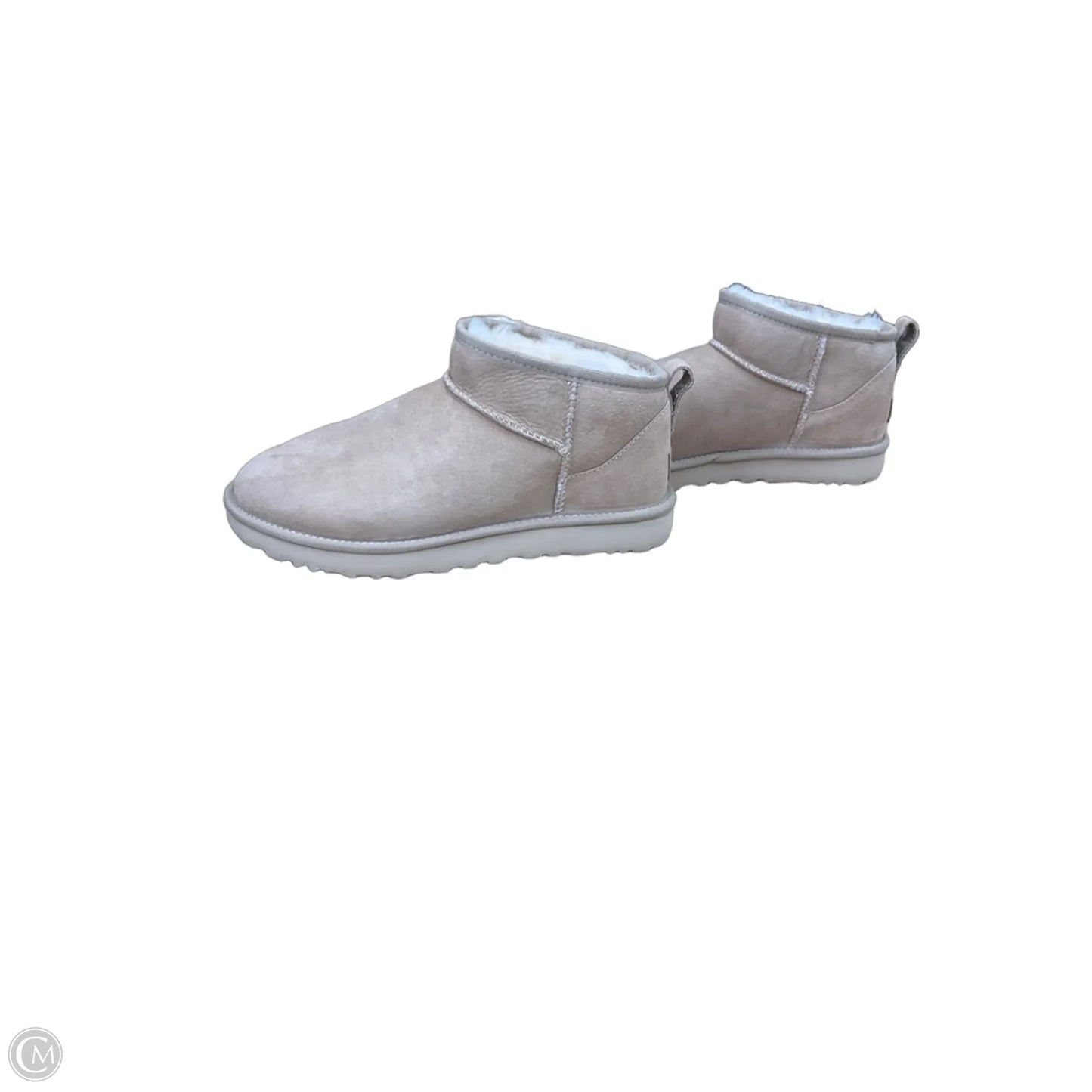 Boots Designer By Ugg In Beige, Size: 10