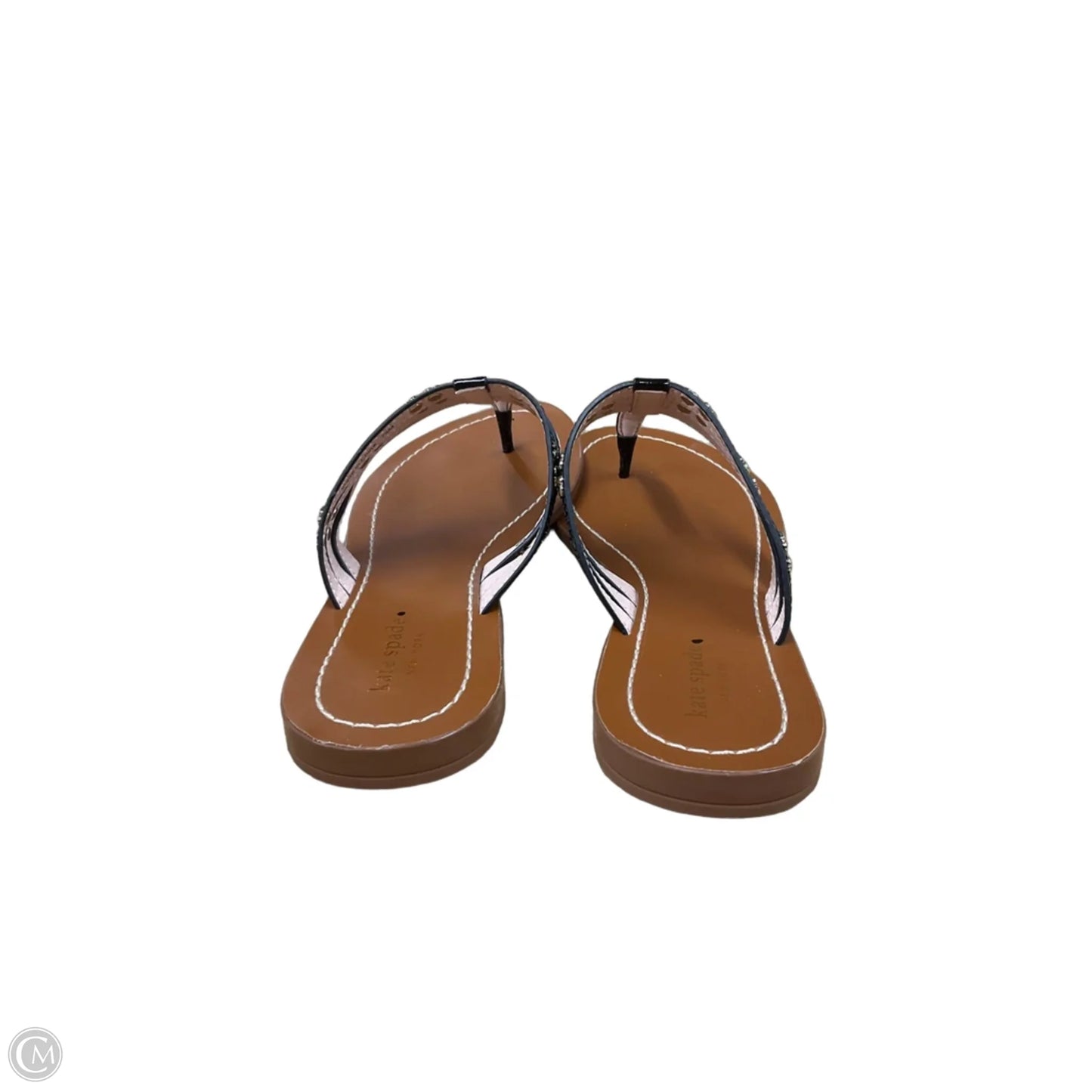 Sandals Designer By Kate Spade In Black, Size: 7.5