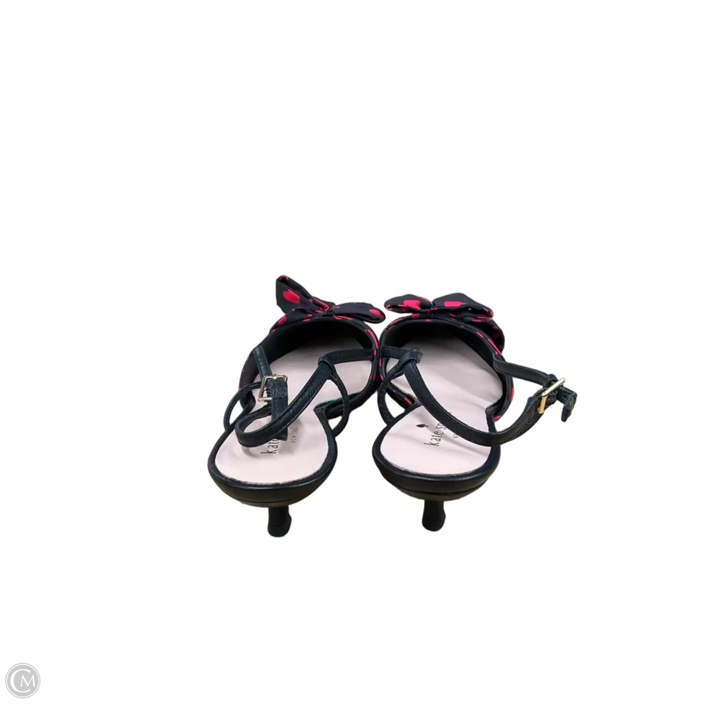 Shoes Designer By Kate Spade In Black & Red, Size: 8