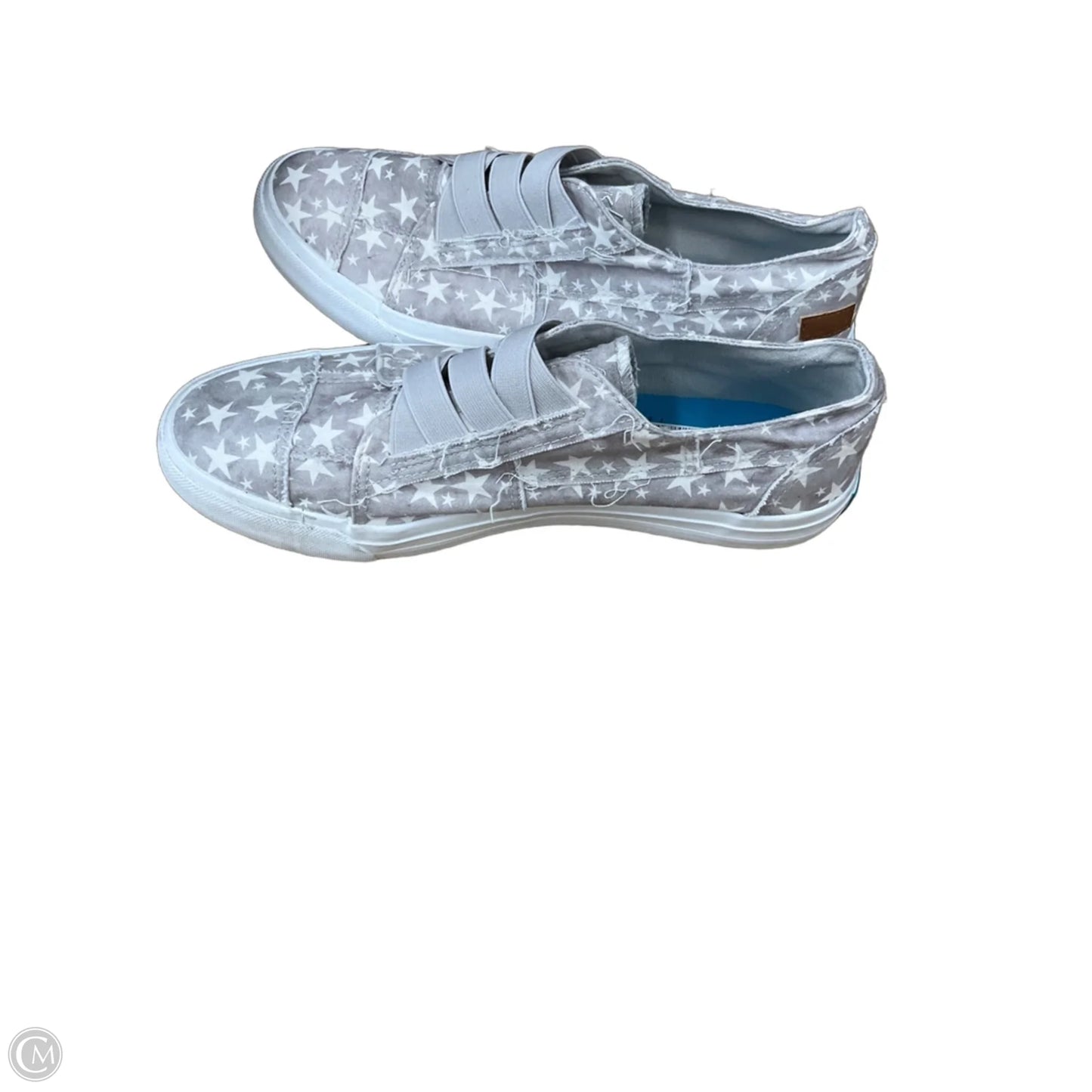 Shoes Sneakers By Blowfish In Grey & White, Size: 8