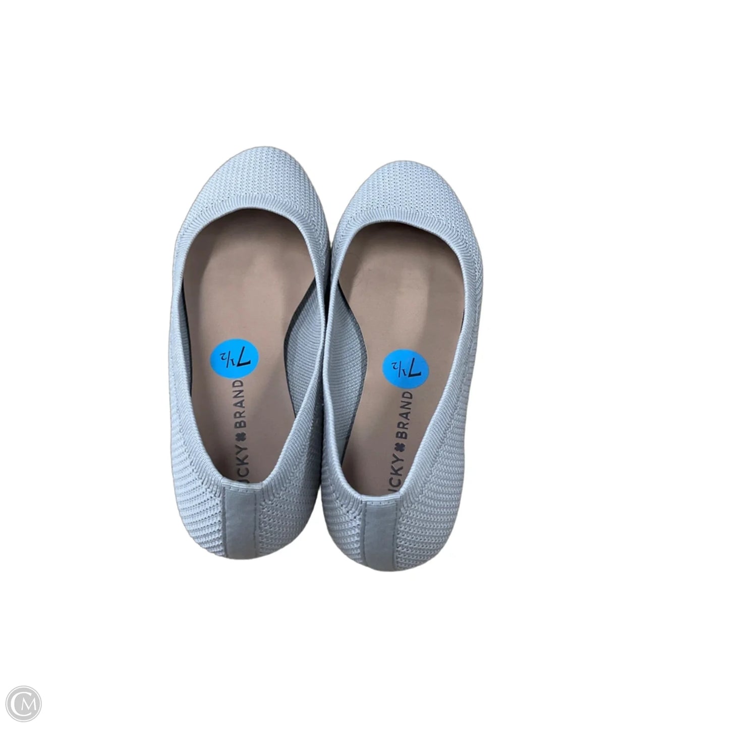 Shoes Flats By Lucky Brand In Grey, Size: 7.5
