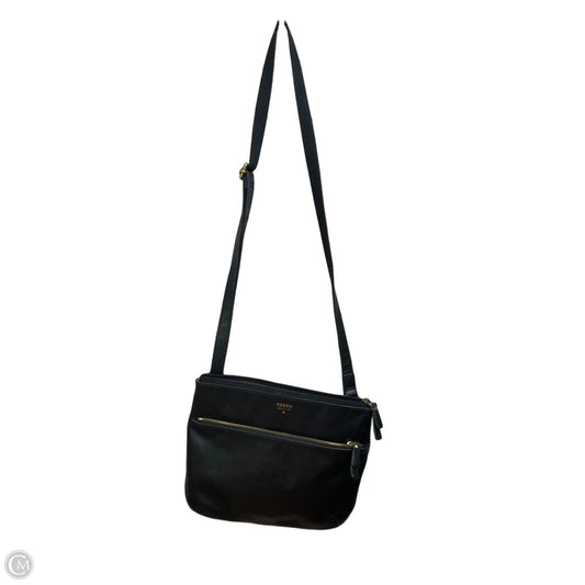 Crossbody Leather By Fossil, Size: Medium
