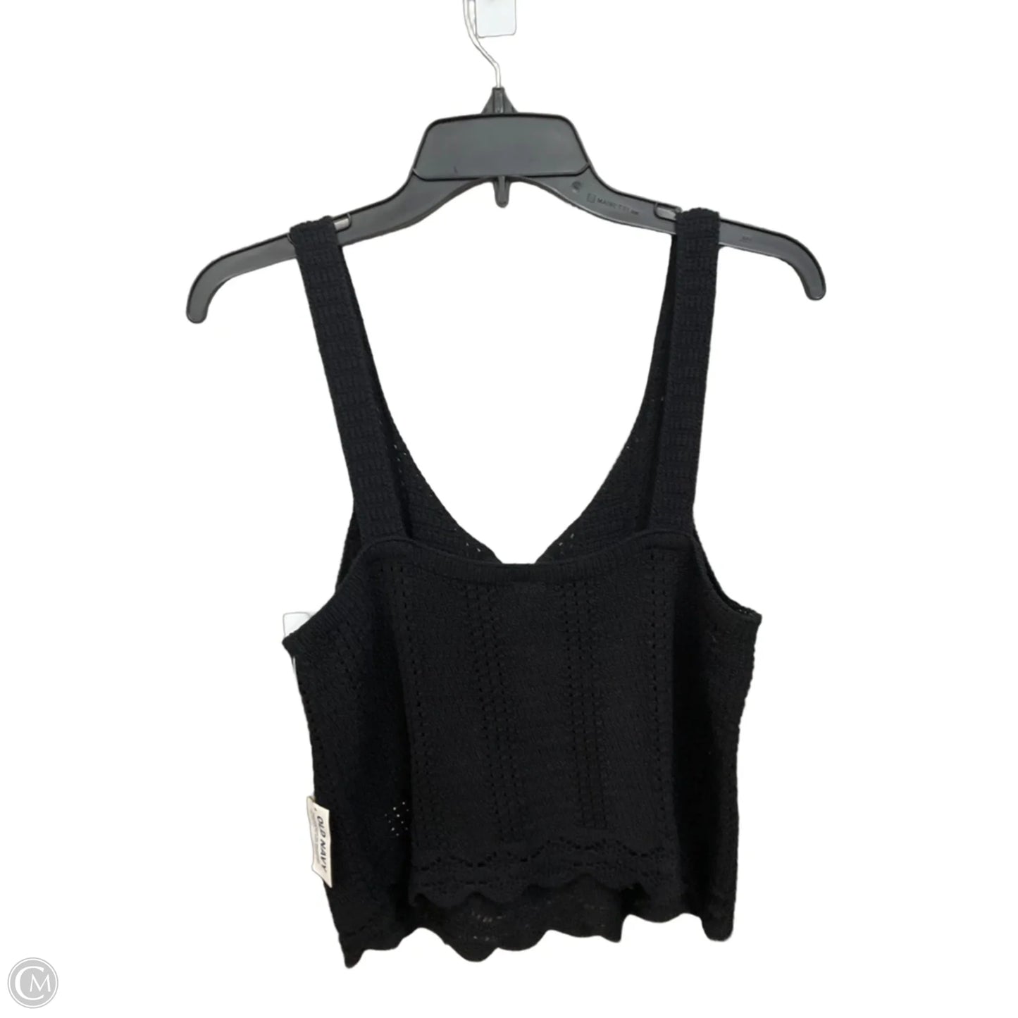 Top Sleeveless By Old Navy In Black, Size: S