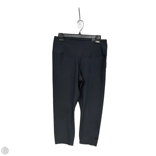 Athletic Capris By Nike Apparel In Black, Size: Xl