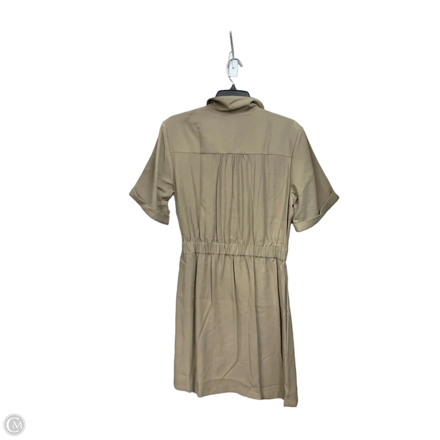Dress Casual Midi By Nine West In Taupe, Size: L