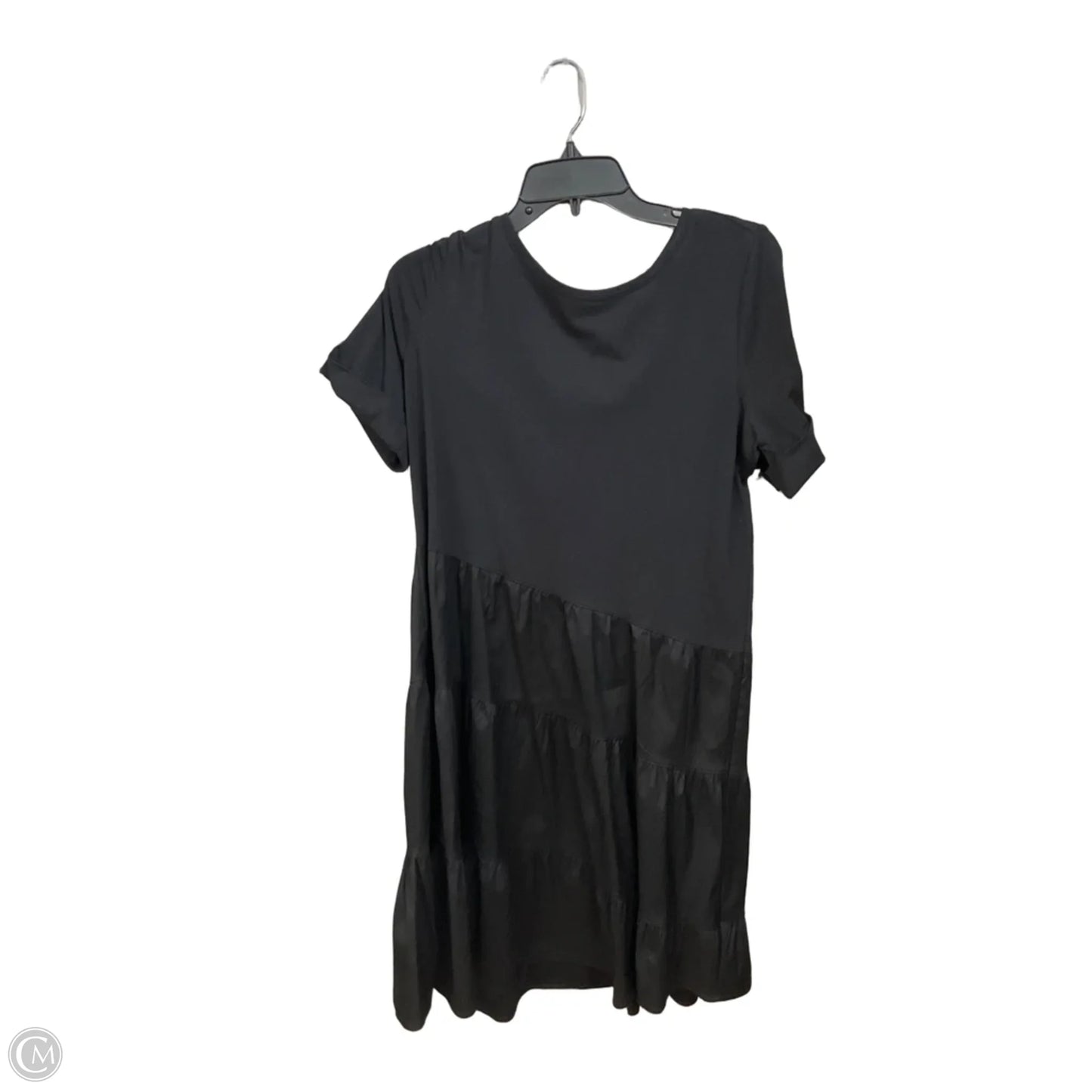 Dress Casual Midi By Chicos In Black, Size: M