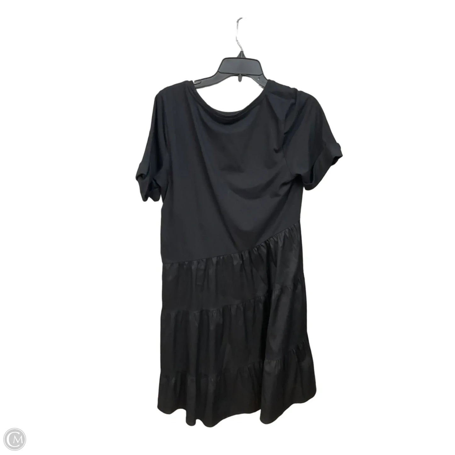Dress Casual Midi By Chicos In Black, Size: M