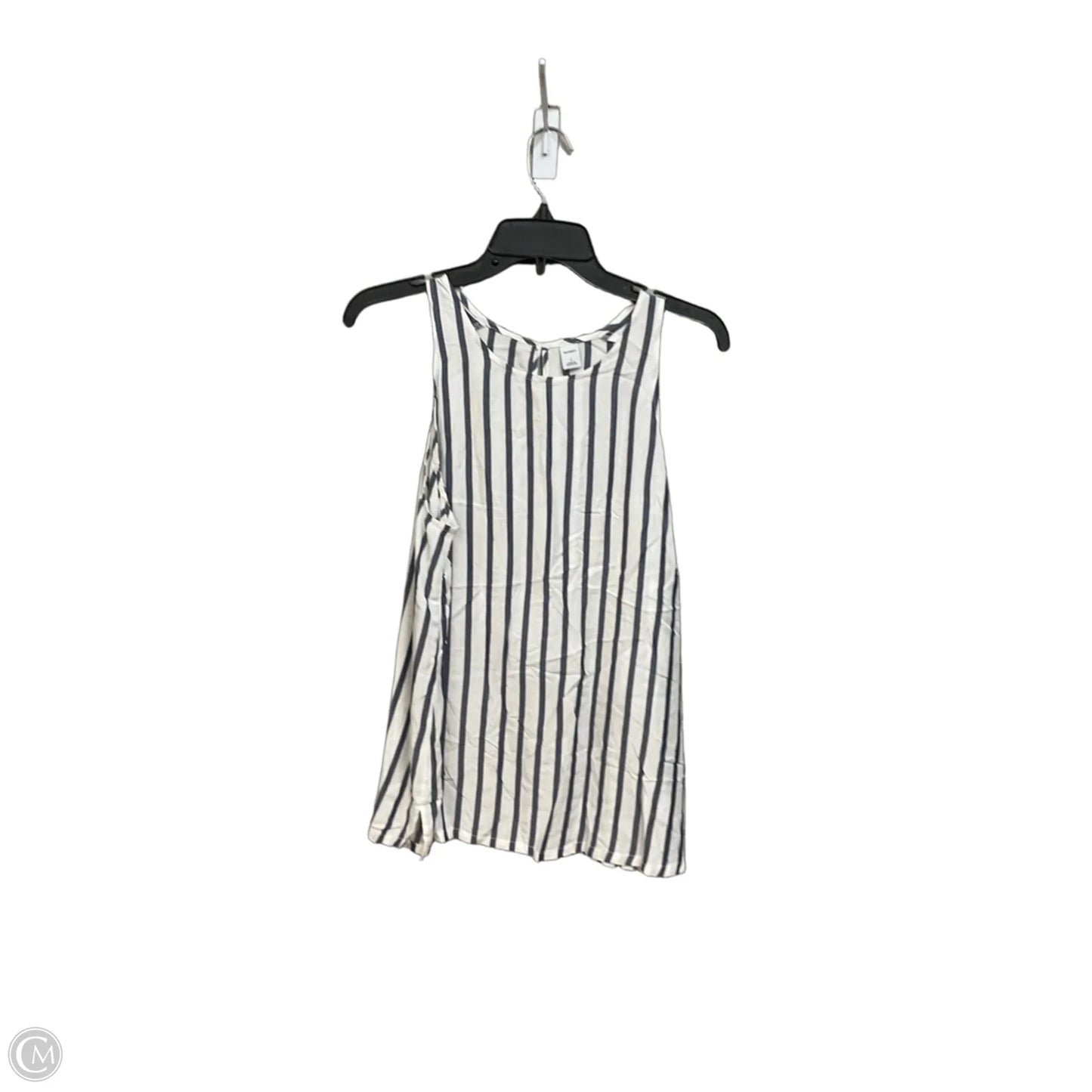 Top Sleeveless By Old Navy In Striped Pattern, Size: L