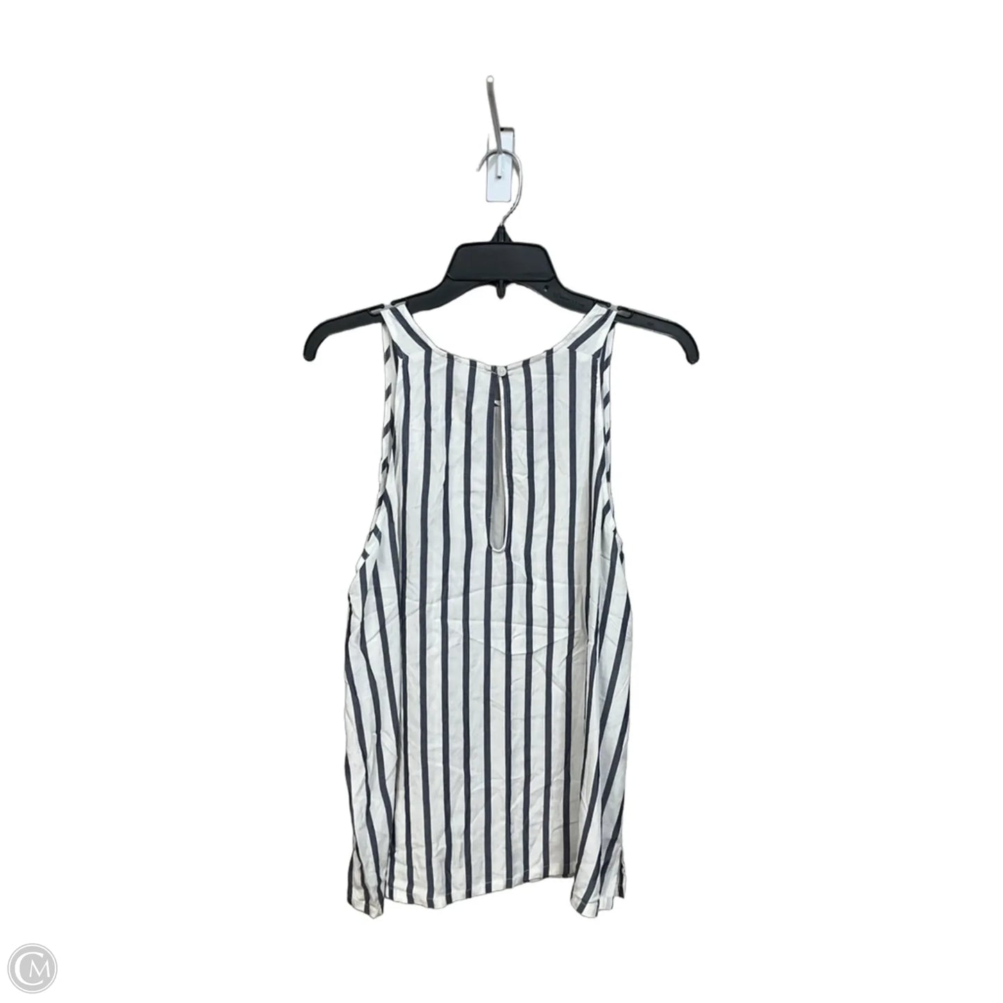 Top Sleeveless By Old Navy In Striped Pattern, Size: L