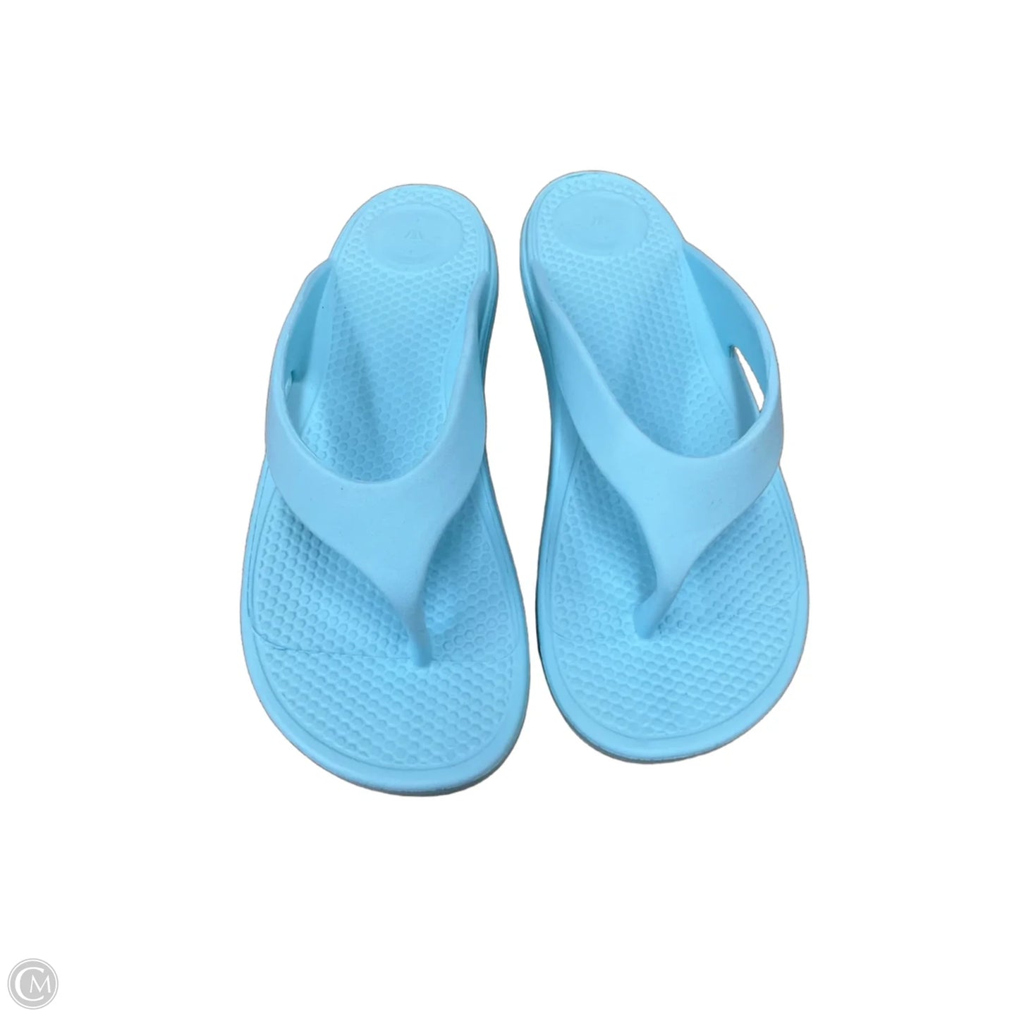 Sandals Flip Flops By Totes In Blue, Size: 10
